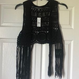 Kendall and Kylie Pretty Lace Vest